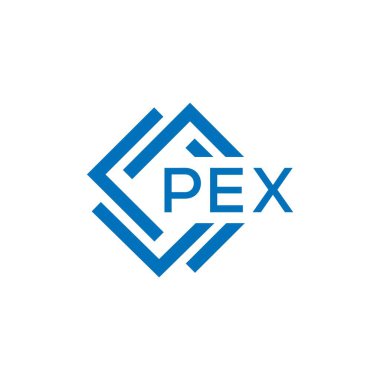 Beyaz arka planda PEX harfli logo tasarımı. PEX yaratıcı daire harfi logosu. PEX harf dizaynı. PEX harfi logo tasarımı beyaz arkaplanda. PEX yaratıcı daire harfi logosu. PEX harf tasarımı.