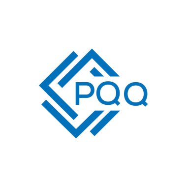 Beyaz arka planda PQQ harfi logo tasarımı. PQQ yaratıcı daire harfi logosu konsepti. PQQ harf tasarımı.