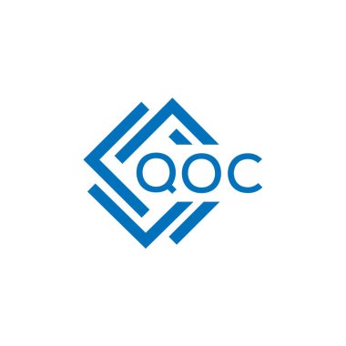 Beyaz arkaplanda QOC harf logosu tasarımı. QOC yaratıcı daire harfi logosu konsepti. QOC harf tasarımı. QOC harfi logo tasarımı beyaz arkaplanda. QOC yaratıcı daire harfi logosu konsepti. QOC harf tasarımı.