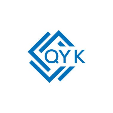 Beyaz arkaplanda QYK harf logosu tasarımı. QYK yaratıcı daire harfi logosu. QYK harf tasarımı. QYK harf logo tasarımı beyaz arkaplanda. QYK yaratıcı daire harfi logosu. QYK harf tasarımı.