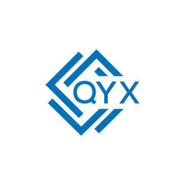 Beyaz arkaplanda QYX harf logosu tasarımı. QYX yaratıcı daire harfi logosu konsepti. QYX harf tasarımı. QYX harfi logo tasarımı beyaz arkaplanda. QYX yaratıcı daire harfi logosu konsepti. QYX harf tasarımı.