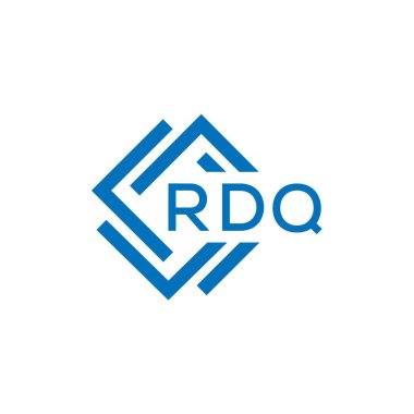 Beyaz arka planda RDQ harf logosu tasarımı. RDQ yaratıcı daire harfi logosu konsepti. RDQ harf dizaynı. Beyaz arkaplanda RDQ harfi logo tasarımı. RDQ yaratıcı daire harfi logosu konsepti. RDQ harf tasarımı.
