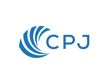 Siyah arkaplanda CPJ harf logosu tasarımı. CPJ yaratıcı harflerin baş harfleri logo kavramı. CPJ harf tasarımı.
