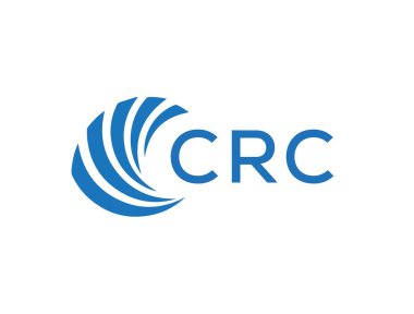 Siyah arka planda CRC harf logosu tasarımı. CRC yaratıcı harflerin baş harfleri logo kavramı. CRC harf tasarımı.