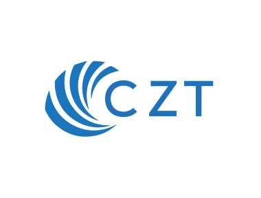 CZT letter logo design on white background. CZT creative circle letter logo concept. CZT letter design.