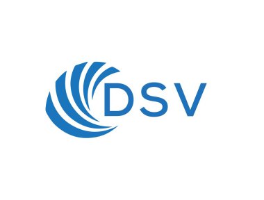 Beyaz arka planda DSV harf logosu tasarımı. DSV yaratıcı daire harfi logosu konsepti. DSV harf tasarımı. Beyaz arkaplanda DSV harf logosu tasarımı. DSV yaratıcı daire harfi logosu konsepti. DSV harf tasarımı.