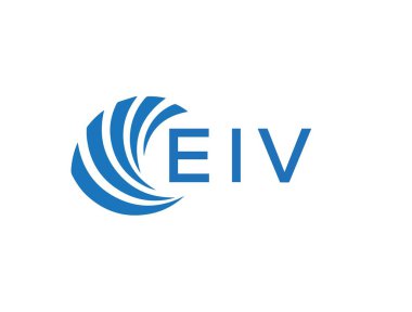 Beyaz arkaplanda ELV harf logosu tasarımı. ELV yaratıcı daire harfi logosu konsepti. ELV harf tasarımı.