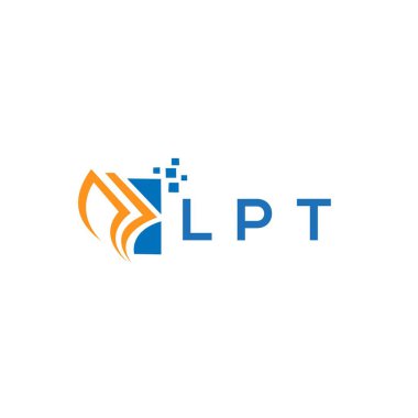 LPT credit repair accounting logo design on WHITE background. LPT creative initials Growth graph letter logo concept. LPT business finance logo design.LPT credit repair accounting logo design on WHITE background. LPT creative initials Growth graph le