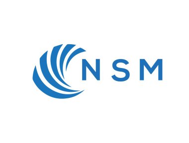 NSM letter logo design on white background. NSM creative circle letter logo concept. NSM letter design.NSM letter logo design on white background. NSM creative circle letter logo concept. NSM letter design.