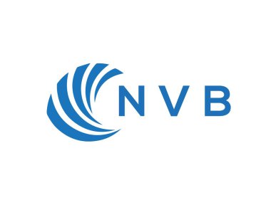 Beyaz arka planda NVB harfi logo tasarımı. NVB yaratıcı daire harfi logosu konsepti. NVB harf dizaynı. Beyaz arkaplanda NVB harfi logo tasarımı. NVB yaratıcı daire harfi logosu konsepti. NVB harf tasarımı.