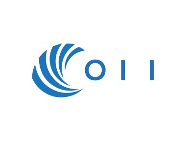 Beyaz arka planda eski harf logosu tasarımı. Eski yaratıcı daire harfi logosu. Eski harf tasarımı.