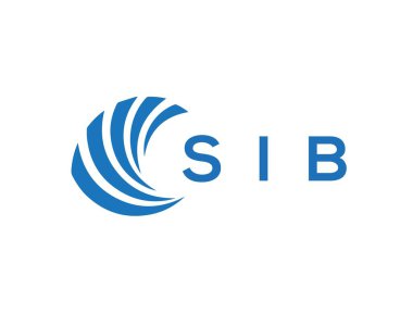 SIb letter logo design on white background. SIb creative circle letter logo concept. SIb letter design.