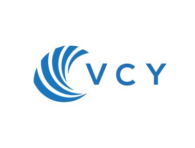 VCY letter logo design on white background. VCY creative circle letter logo concept. VCY letter design.