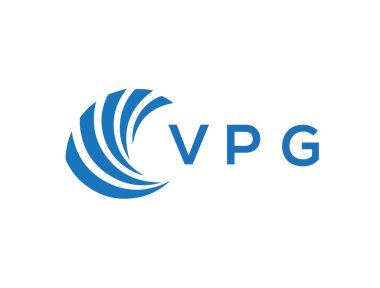 VPG letter logo design on white background. VPG creative circle letter logo concept. VPG letter design.
