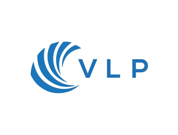 VLP letter logo design on white background. VLP creative circle letter logo concept. VLP letter design.
