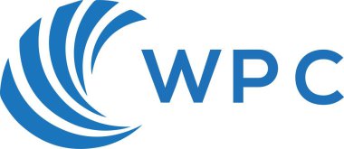 WPC letter logo design on white background. WPC creative circle letter logo concept. WPC letter design.