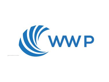 WWP letter logo design on white background. WWP creative circle letter logo concept. WWP letter design.