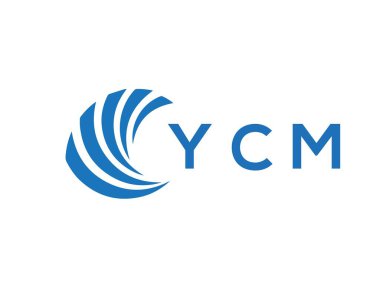 YCM letter logo design on white background. YCM creative circle letter logo concept. YCM letter design.