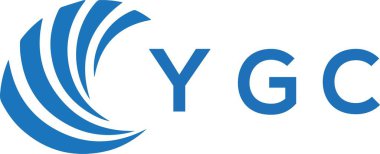 YGC letter logo design on white background. YGC creative circle letter logo concept. YGC letter design.