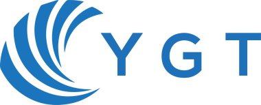 YGT letter logo design on white background. YGT creative circle letter logo concept. YGT letter design.