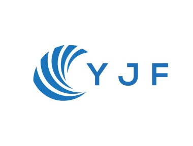 YJF letter logo design on white background. YJF creative circle letter logo concept. YJF letter design.YJF letter logo design on white background. YJF creative circle letter logo concept. YJF letter design.