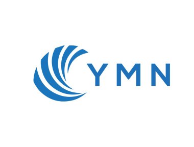 YMN letter logo design on white background. YMN creative circle letter logo concept. YMN letter design.