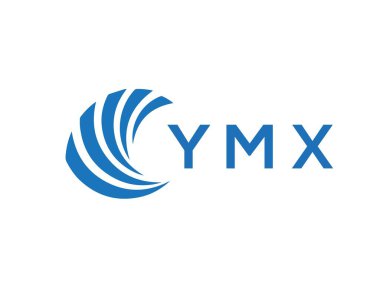 YMx letter logo design on white background. YMx creative circle letter logo concept. YMx letter design.