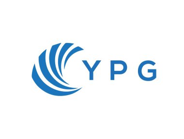 YPG letter logo design on white background. YPG creative circle letter logo concept. YPG letter design.
