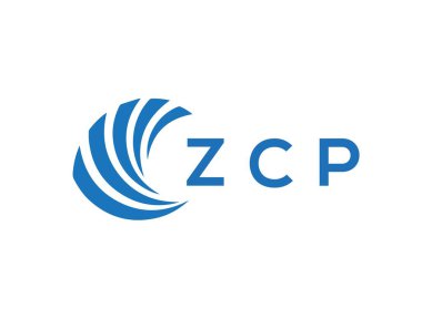ZCP letter logo design on white background. ZCP creative circle letter logo concept. ZCP letter design.
