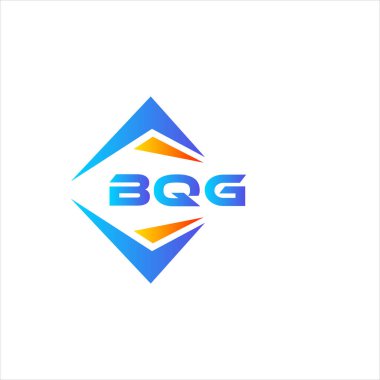 Beyaz arka planda WebBQG soyut teknoloji logosu tasarımı. BQG yaratıcı harflerin baş harfleri logo kavramı.