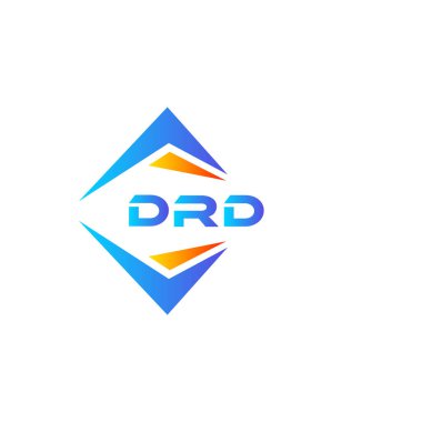 Beyaz arka planda DRD soyut teknoloji logo tasarımı. DRD yaratıcı harflerin baş harfleri logo kavramı.
