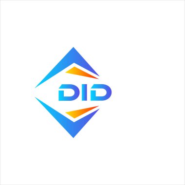 Beyaz arka planda soyut teknoloji logosu tasarımı yaptım. Yaratıcı harflerin baş harfleri logo kavramı.