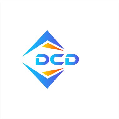 Beyaz arka planda DCD soyut teknoloji logo tasarımı. DCD yaratıcı harf logosu kavramı.