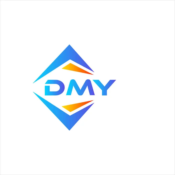 Dmy Abstrakte Technologie Logo Design Auf Weißem Hintergrund Dmy Kreative — Stockvektor