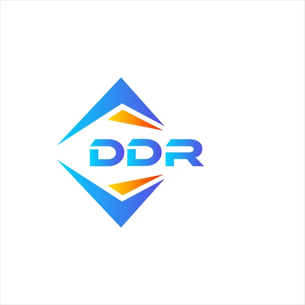 Ddr Abstrakte Technologie Logo Design Auf Weißem Hintergrund Ddr Kreative — Stockvektor