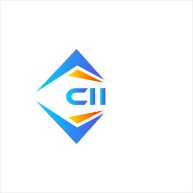 Beyaz arka planda soyut teknoloji logo tasarımı. Yaratıcı harflerin baş harfleri logo kavramı.