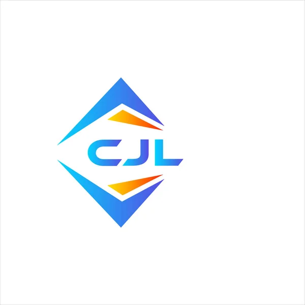 Дизайн Логотипа Технологии Cjl Белом Фоне Концепция Логотипа Cjl Creative — стоковый вектор