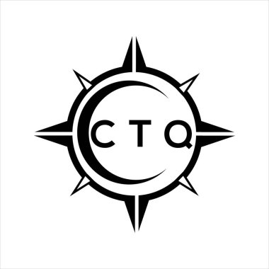 CTQ soyut teknoloji çemberi beyaz arkaplan üzerine logo tasarımı ayarlıyor. CTQ yaratıcı harfler harfi logo.CTQ soyut teknoloji çemberi beyaz arkaplan üzerine logo tasarımı ayarlıyor. CTQ yaratıcı harfler harfi logosu.