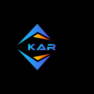 KAR soyut teknoloji logosu tasarımıdır. KAR yaratıcı harflerin baş harfleri logo kavramı.