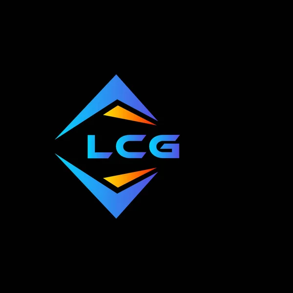 การออกแบบโลโก เทคโนโลย นามธรรม Lcg บนพ นหล Lcg ความค ดสร างสรรค — ภาพเวกเตอร์สต็อก
