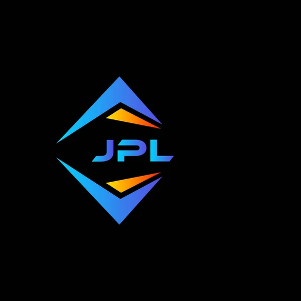 Σχεδιασμός Λογότυπου Αφηρημένης Τεχνολογίας Jpl Μαύρο Φόντο Έννοια Λογοτύπου Δημιουργικών — Διανυσματικό Αρχείο