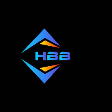 HBB soyut teknoloji logosu tasarımıdır. HBB yaratıcı harflerin baş harfleri logo kavramı.