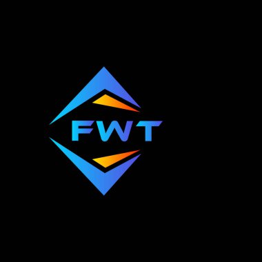 FWT soyut teknoloji logosu tasarımıdır. FWT yaratıcı harflerin baş harfleri logo kavramı.