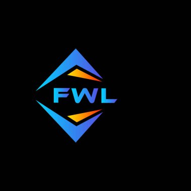 FWL soyut teknoloji logosu tasarımıdır. FWL yaratıcı harflerin baş harfleri logo kavramı.