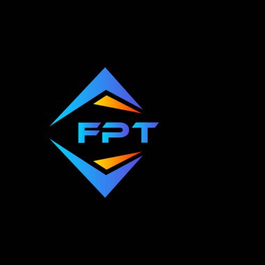 FPT soyut teknoloji logosu tasarımıdır. FPT yaratıcı harflerin baş harfleri logo kavramı.