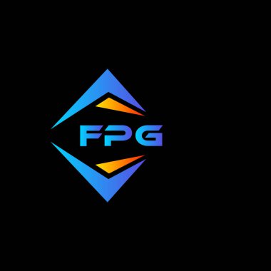 FPG soyut teknoloji logosu tasarımıdır. FPG yaratıcı harflerin baş harfleri logo kavramı.