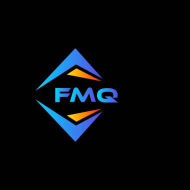 FMQ soyut teknoloji logosu tasarımıdır. FMQ yaratıcı harflerin baş harfleri logo kavramı.