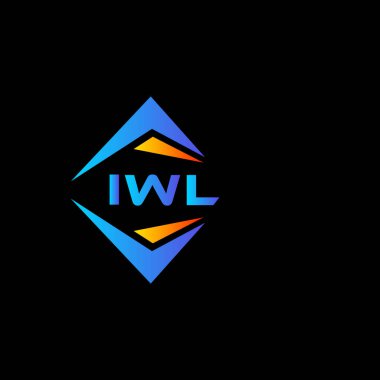 Beyaz arka planda IWL soyut teknoloji logosu tasarımı. IWL yaratıcı harflerin baş harfleri logo kavramı.