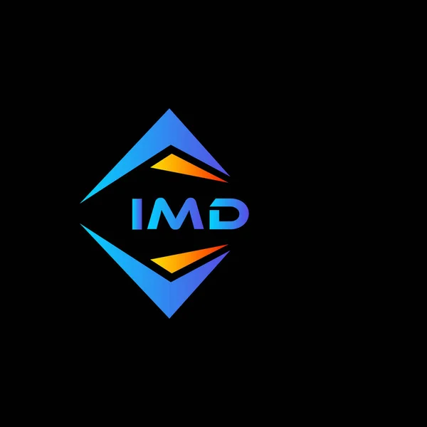 Diseño Del Logotipo Tecnología Abstracta Imd Sobre Fondo Blanco Imd — Archivo Imágenes Vectoriales