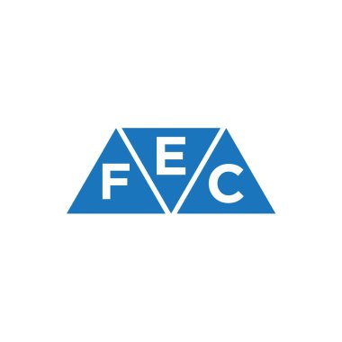 Beyaz arkaplanda EFC üçgen şekil logosu tasarımı. EFC yaratıcı harflerin baş harfleri logo kavramı. Beyaz arkaplanda EFC üçgen şekil logosu tasarımı. EFC yaratıcı harflerin baş harfleri logo kavramı.